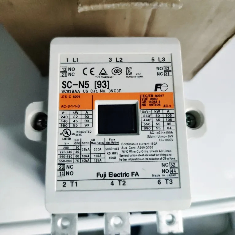 후지 접촉기 SC-N5 93 100-127VAC