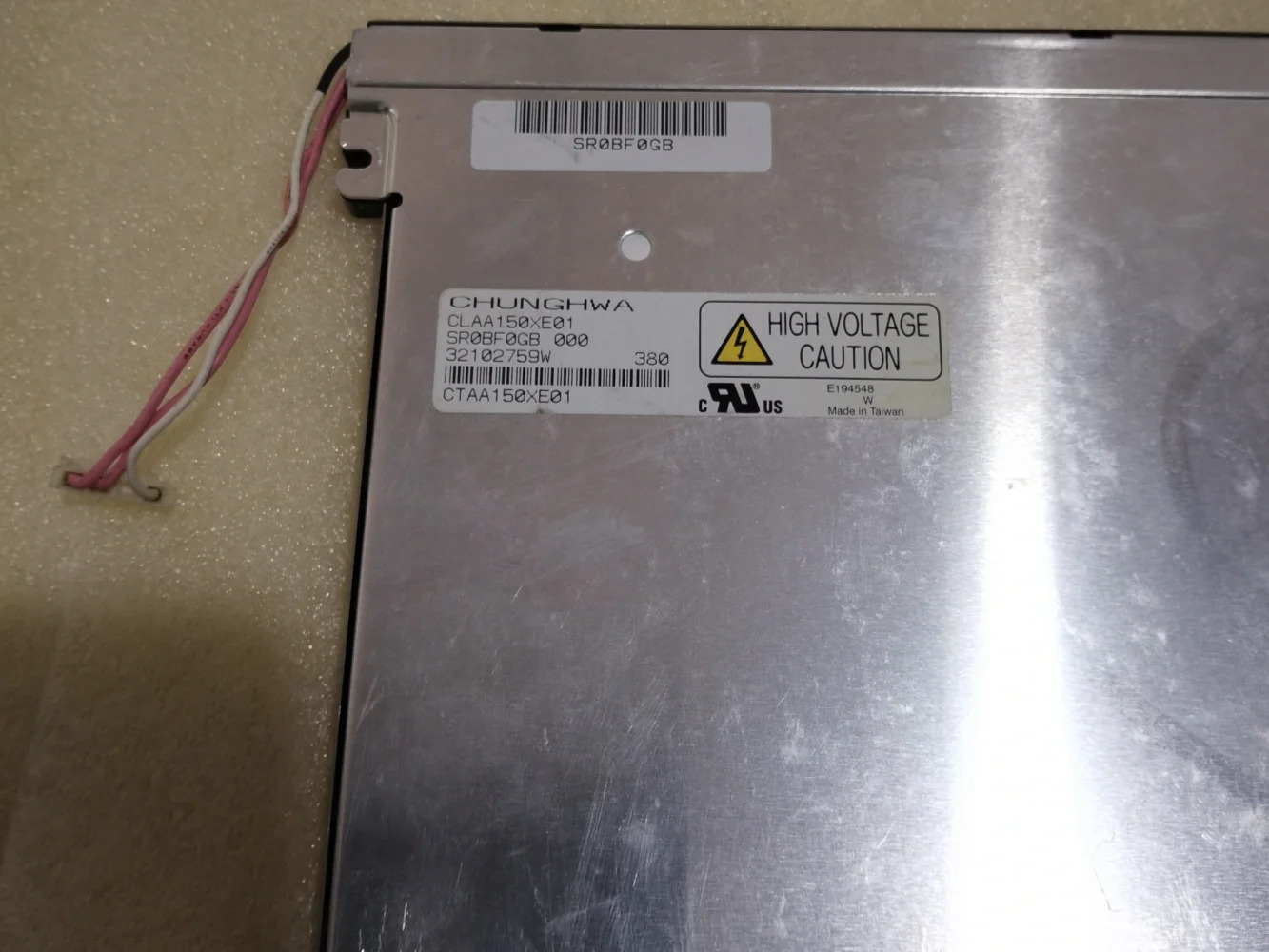 CLAA150XE01 LCD 디스플레이 스크린 패널