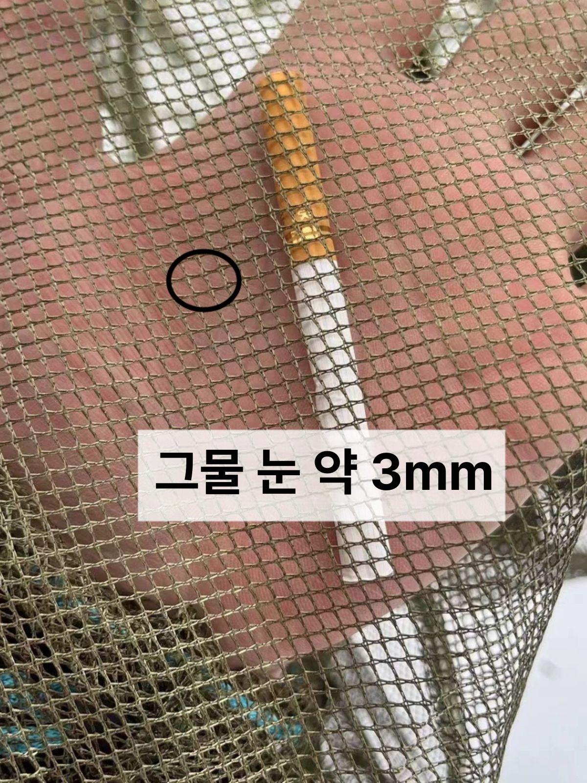 해루질 채집망 조과망 바구니 다이빙 낙지 그물 소형 구명환 스타일 소형 망 50cm 25cm - 상세 이미지 3