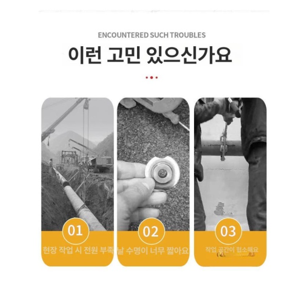 최강 절단기 킹 파이프 커터 동파이프 PVC 튜브 케이블 금속 강관 수동 절삭기 소방 지지대 1107B 파이프 지지대 1107B - 상세 이미지 3