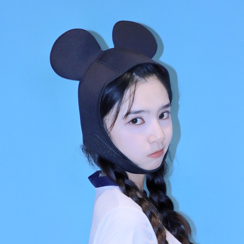 다이빙 스쿠버 잠수복 프리다이빙 헤어밴드 후드 잠수모자 고탄력 네오프렌 소재 깜찍한 - 상세 이미지 2