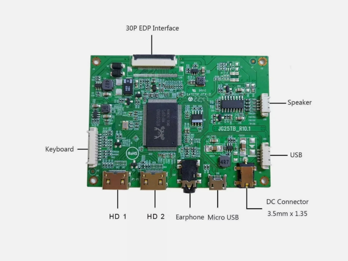 NV126B5M-N41 1920X515 IPS LCD 디스플레이 화면미니 HD MI 컨트롤러 보드 12.6