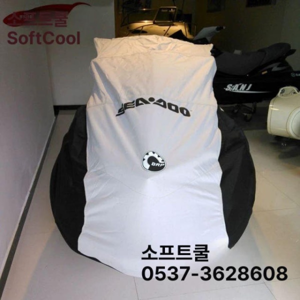 프리미엄 제트스키 방수 커버 모터보트 요트 자외선 씨두 3XL 3XL 블랙엣지레드탑 - 상세 이미지 2