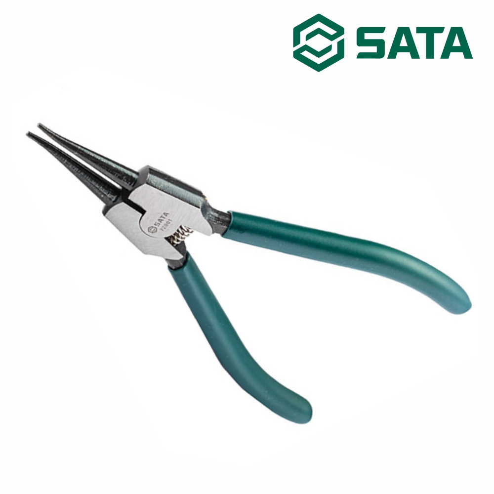 사타 SATA 외부 스냅 링 플라이어 직선 175mm 72001 벌림 쁘라이어 - 상품 이미지