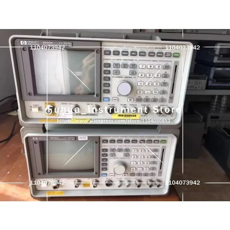 Agilen/H-P 8920A RF 통신 리퍼 세트 0.4 - 1000MHz 100W OPT102 106