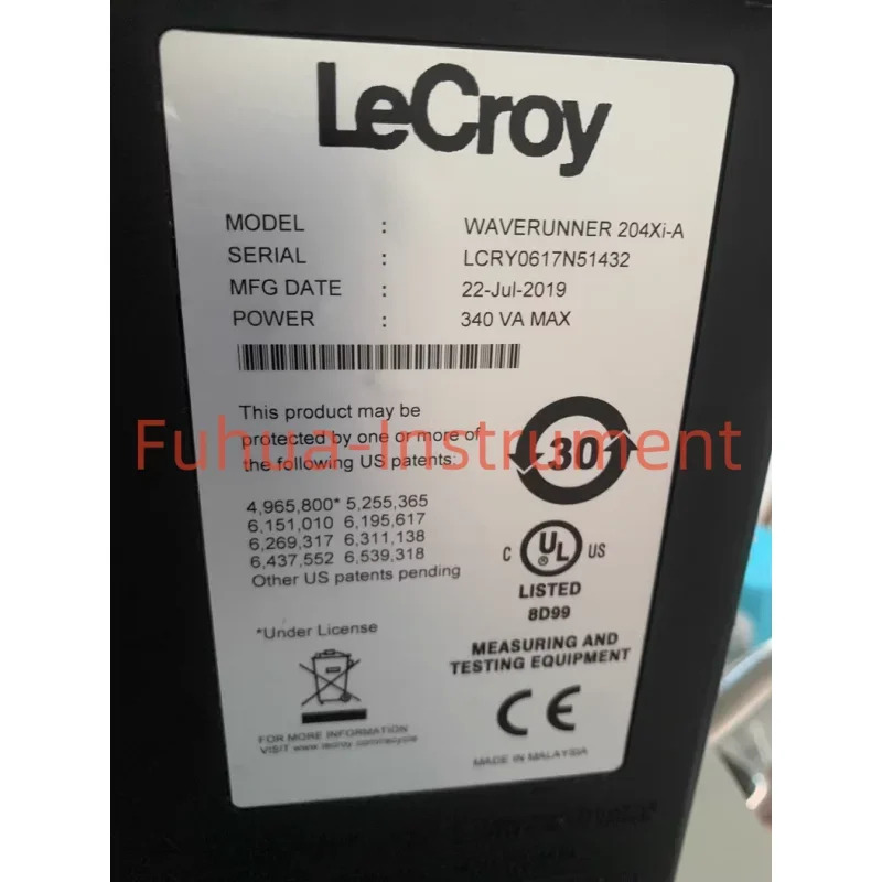 Lecroy WeRunner 64Xi-A 600MHz 4채널 5GS/s 2Mpts/채널