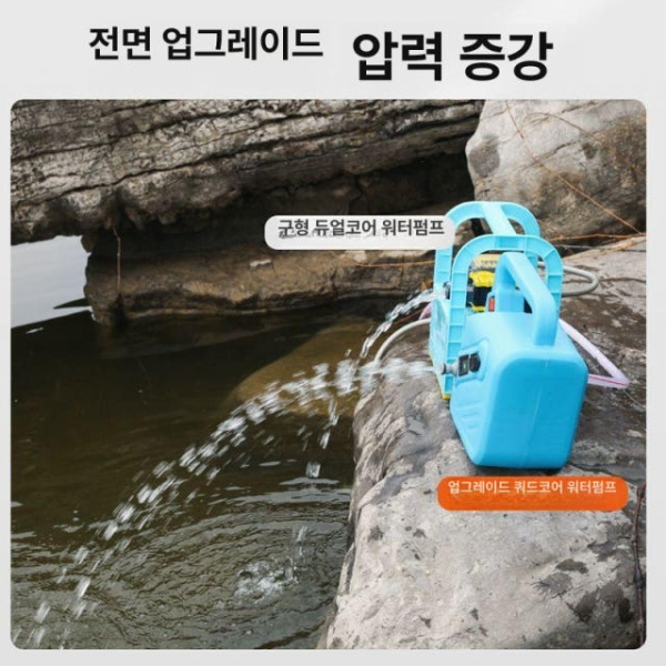프리미엄 농업용 자동 농약 병 세척기 업소용 휴대용 단일 더블 타워 플레이트 세트 전기 스프레이어 연결 더블 타워 플레이트 세트 전기 스프레이어 - 상세 이미지 2