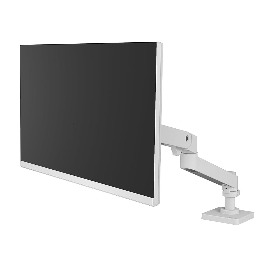 Ergotron u2013 업그레이드된 LX Pro 프리미엄 모니터 암, 싱글 데스크 마운트 u2013은 최대 34인치, 4~22파운드, VESA 75x75mm 또는 100x100 - 상세 이미지 2