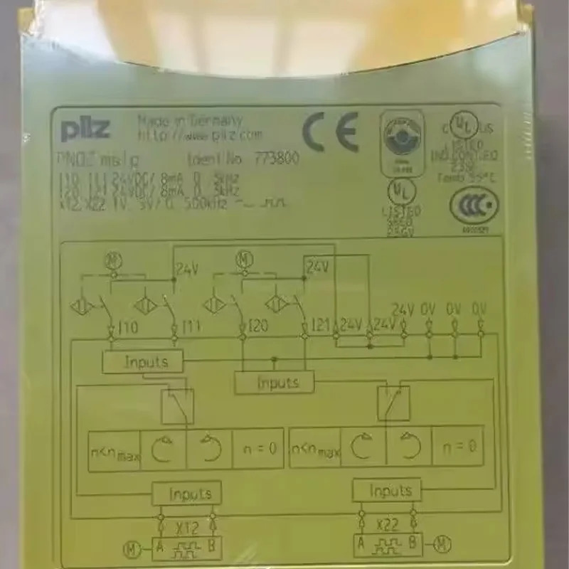 Pilzs 773800 안전 릴레이 모듈 PNOZ ms1p 신