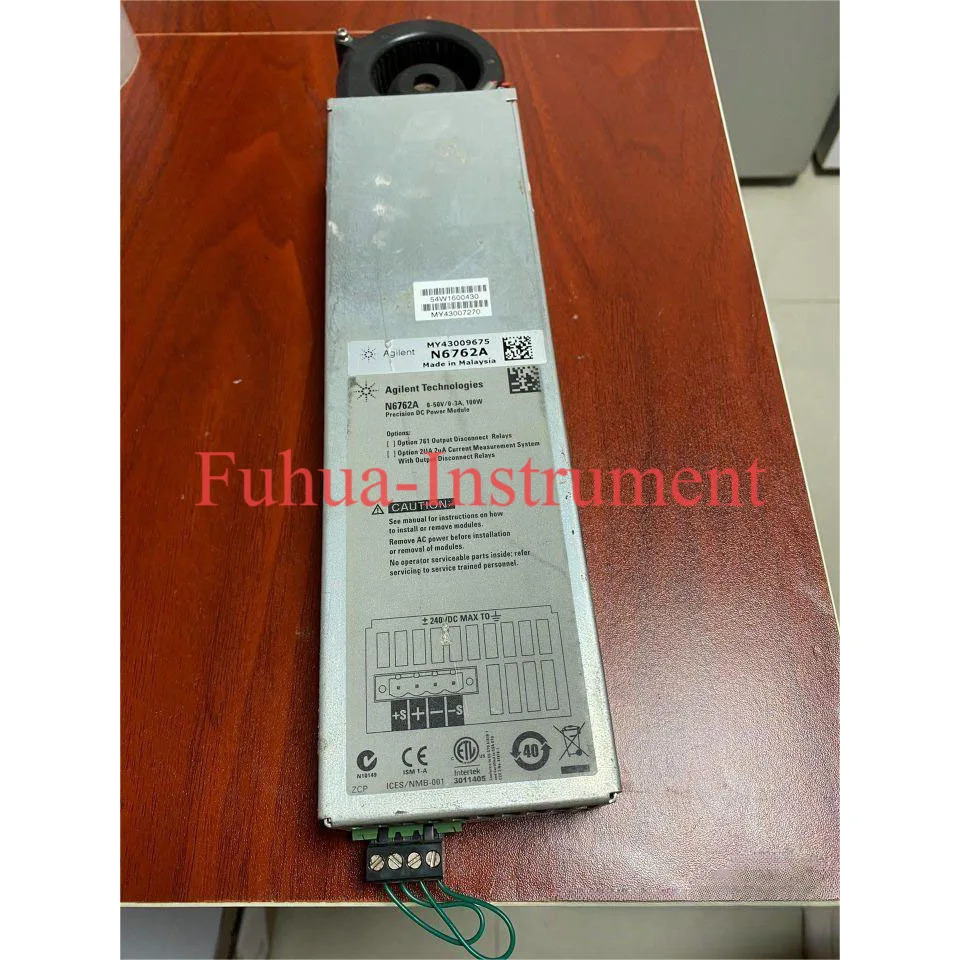 Agilen Technologies N6762A 정밀 DC 전원 모듈 0-50V/0-3A 100W