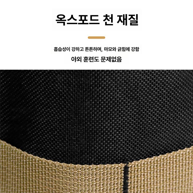 전술형 양궁 화살통 화살보관함 활 대용량 허리형 카키 - 상세 이미지 2