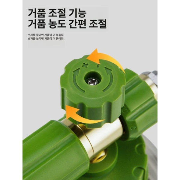 프리미엄 PA 포트 고압 세차건 폼랜스 워터건 고압분사기 세차타월 냄비 거품 내는 팁-액세서리 교체는 PA 냄비 거품 내는 팁-액세서리 교체는 - 상세 이미지 5