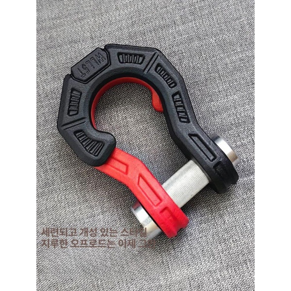 강력 오프로드 도난 방지 자동차 튜닝 캠핑용 용품 견인 장착 U 훅 내경 2.3CM 이상 원형 구멍 적합 트레일러 후크 U 훅 내경 2.3CM 이상 원형 구멍 - 상세 이미지 5