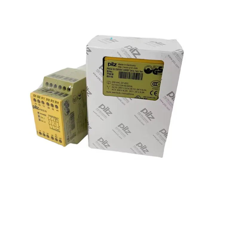 Pilz 774318 안전 릴레이 보안 PNOZ X3 230VAC 24VDC 3n/o 신