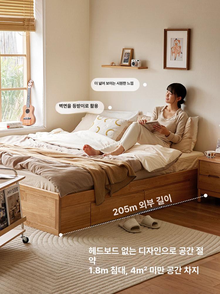침대 쇼바 프레임 리프트 가스실린더 부품 유압 수납형 대형 서랍 가스쇼바 히든 클래식 - 상세 이미지 2