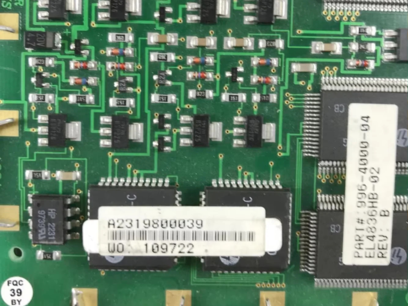 EL4836HB-02 LCD 디스플레이 화면