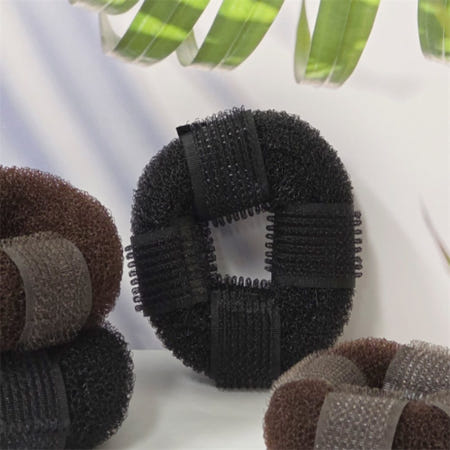 두루픽 똥머리 볼륨 뽕 패드 가발 똥머리집게 머리올림패드