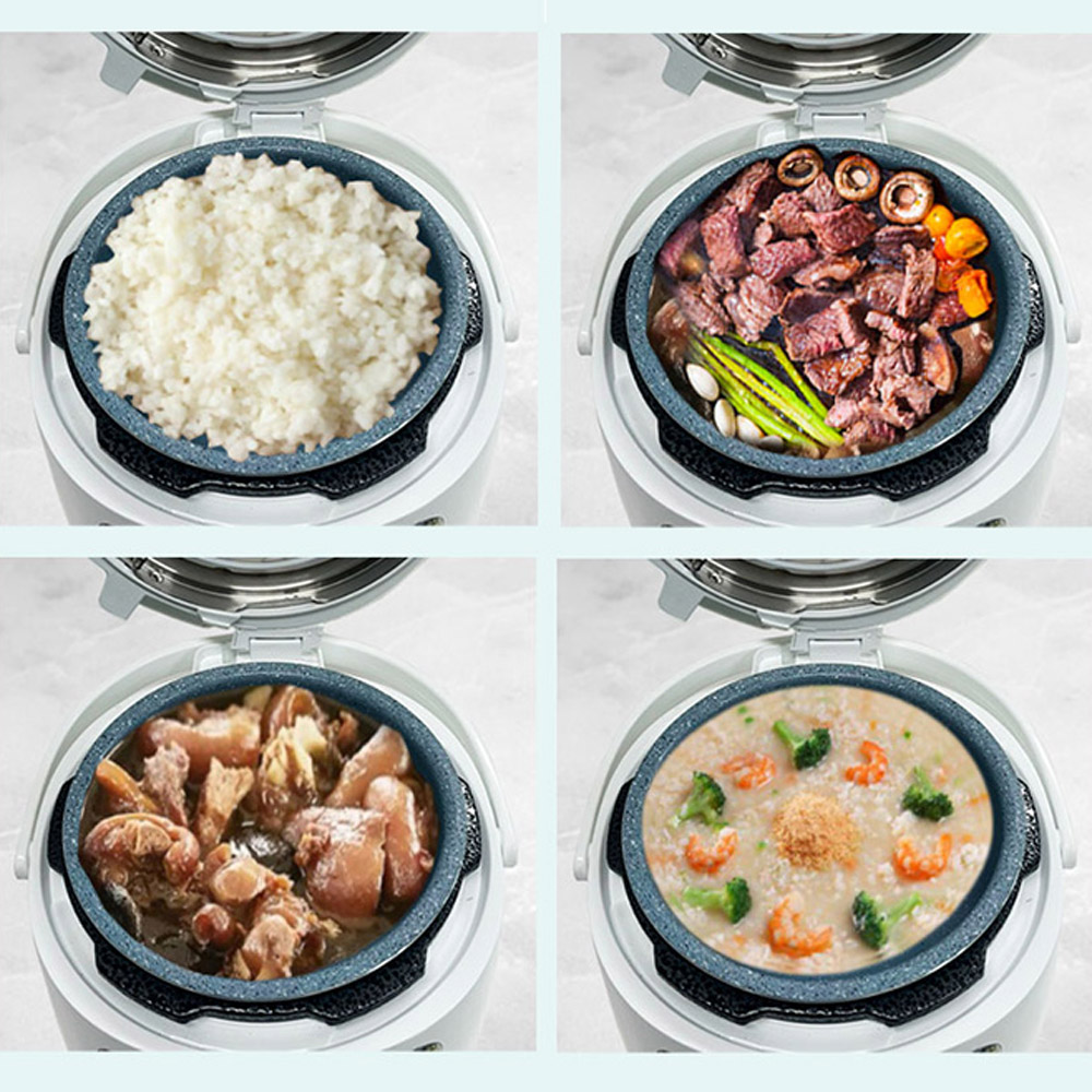 키친플라워 스마트 전기압력밥솥 5인용 다이어트 잡곡밥 갈비찜 수비드 요커트 이유식 삼계탕용 - 상세 이미지 3