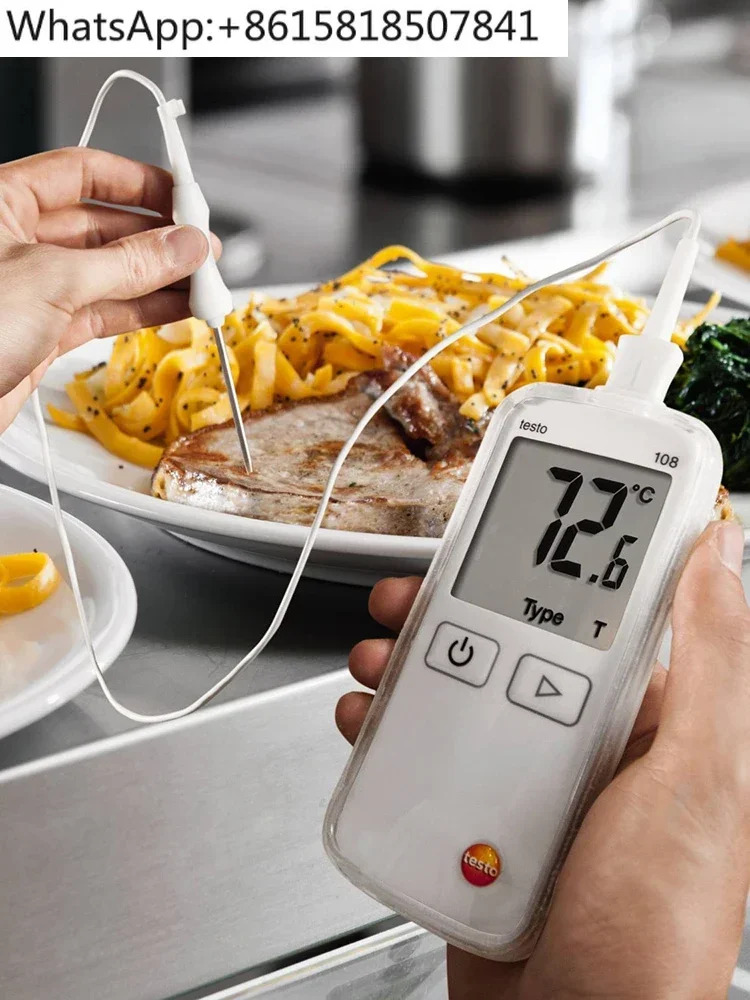 Testo108/108-2 온도계 식품 디지털 고정밀 휴대디지털 독일