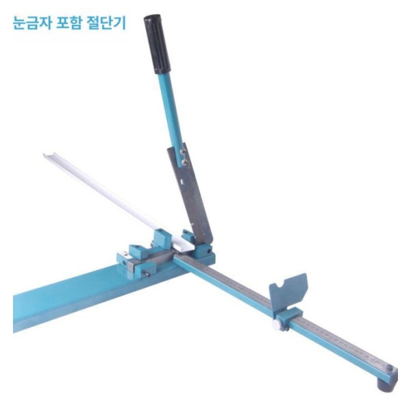 전문가용 레일 절단기 딘레일 찬넬 작두 슬롯 수공구 눈금자 없는 단일 구멍 블랙 컷 눈금자 없는 단일 구멍 블랙 컷 레일 - 상품 이미지