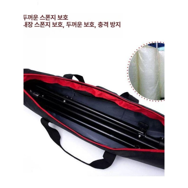여행용 카메라 삼각대 조명 방수 야외 파우치 가방 대형 65cm 65cm - 상세 이미지 2