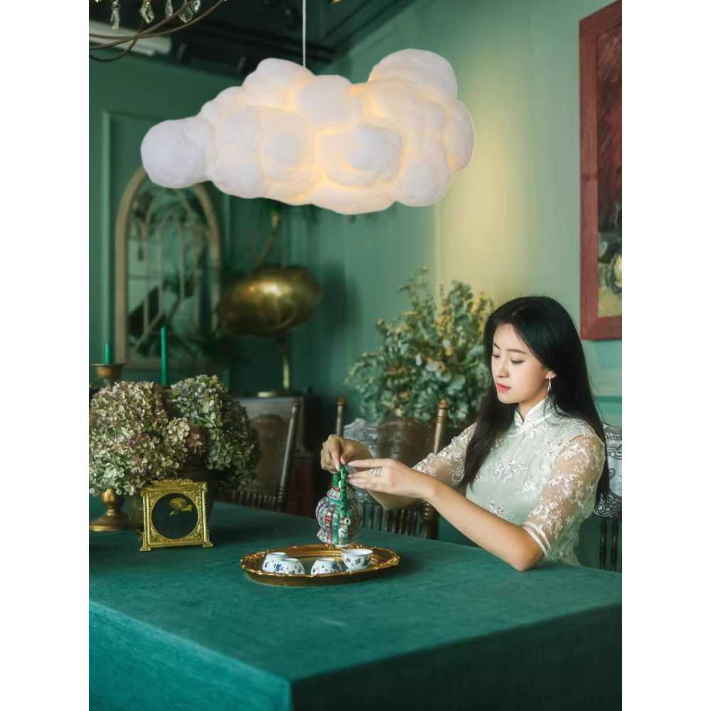 구름조명 LED 어린이 방등 천장등 우주 디자인 램프 70x40x26cm / 따뜻한 광 - 상세 이미지 2