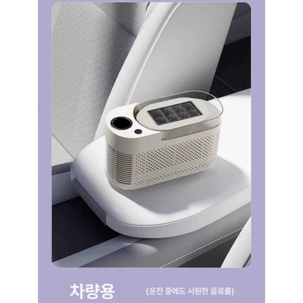 스마트 가정용 휴대용 미니제빙기 캠핑용 고속 아이스트레이 얼음 메이커 전기 화이트 실내외 겸용 화이트-실내외 겸용 - 상세 이미지 5