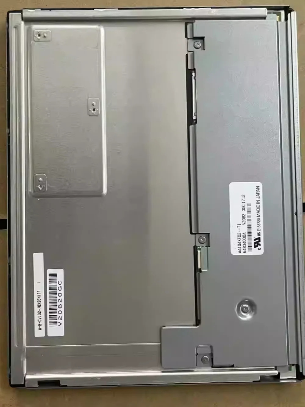 10.4인치 1024x768 TFT-LCD 스크린 패널 AA104XF02