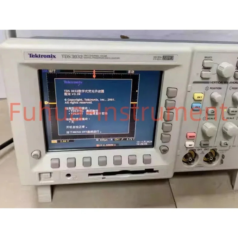 리퍼 텍트로닉스 TDS3032 컬러 디지털 인광체 오실로스코프 2채널 300MHz 2.5GS/s