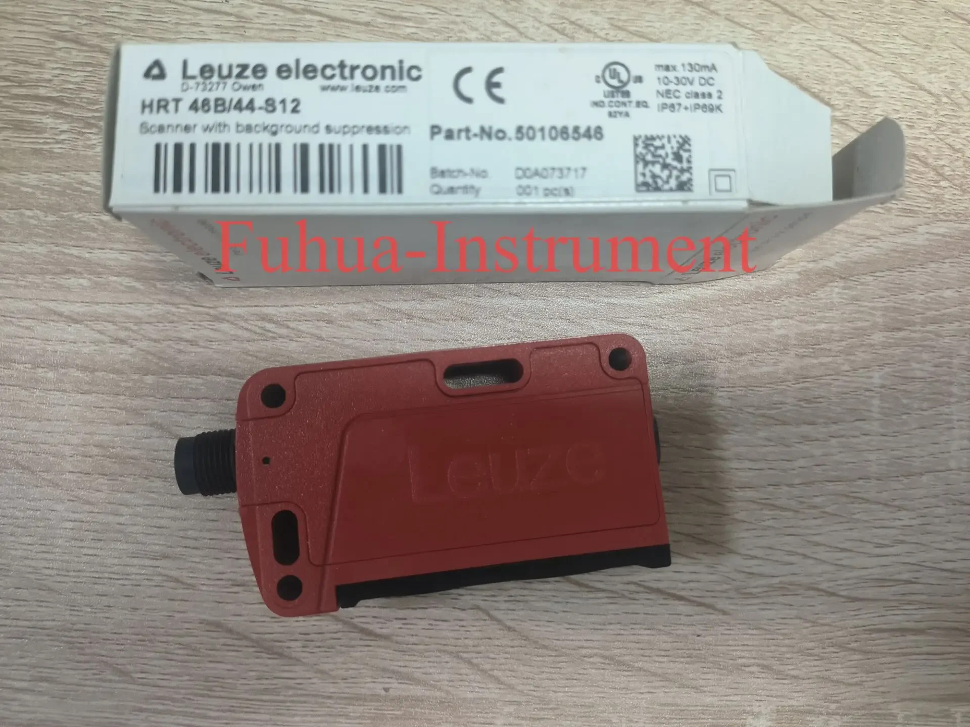 Leuze 전HRT 46B/44-S12 광전센서 범위0-2500mm 10-30V 130MA