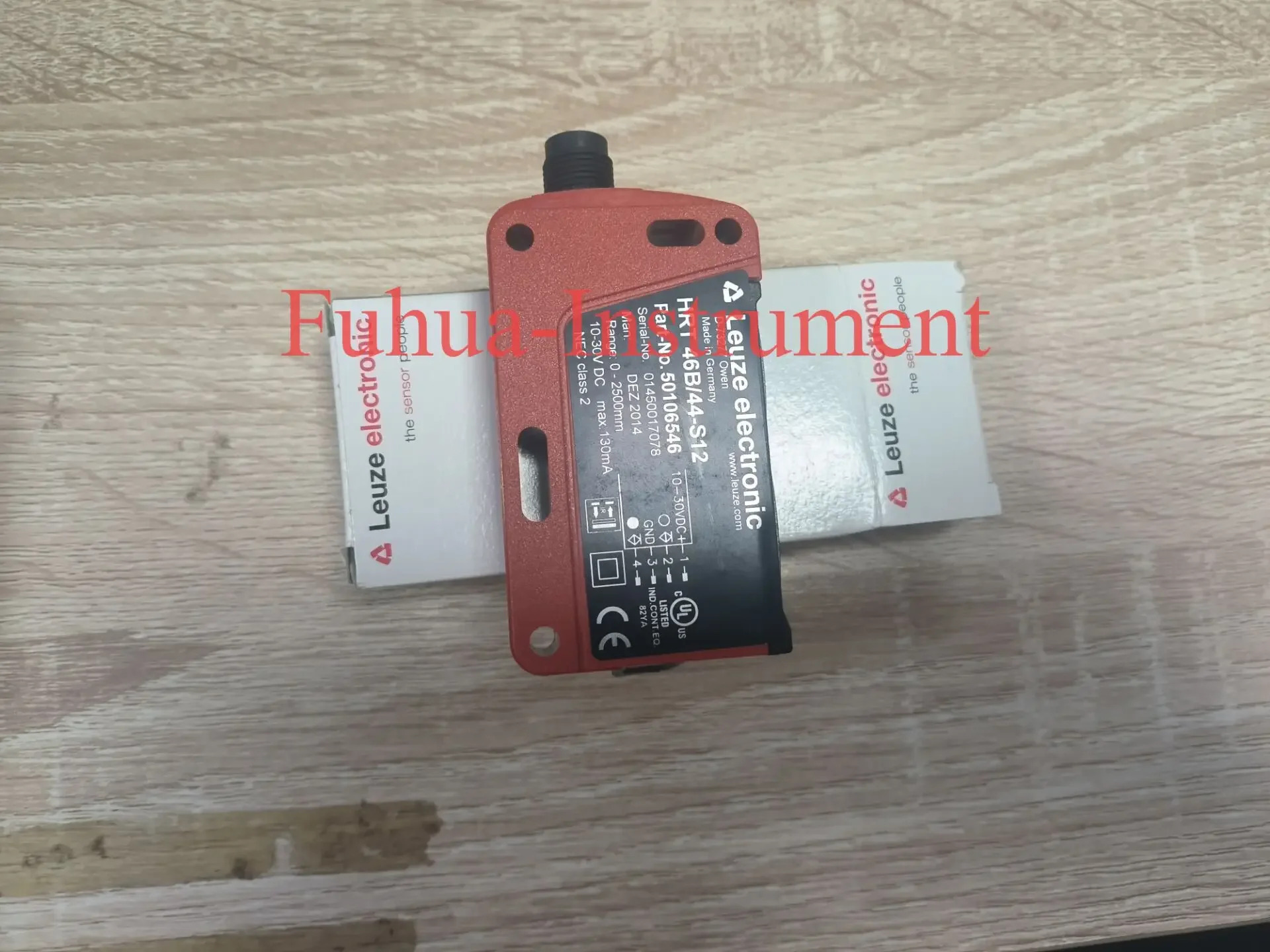 Leuze 전HRT 46B/44-S12 광전센서 범위0-2500mm 10-30V 130MA