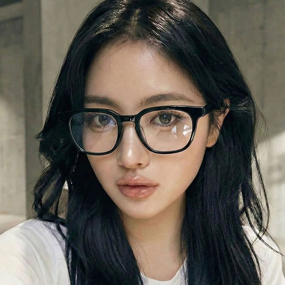 턴밀스런던 TM004 가벼운 사각 검정 뿔테안경 남자 여자 블루라이트차단 시력보호 안경 이미지 8