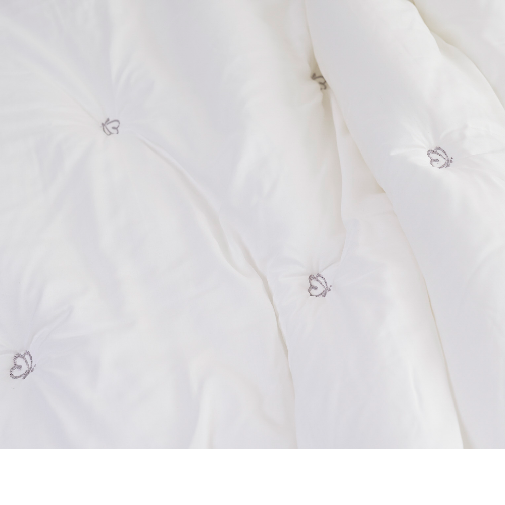 모달100 옥수수솜 먼지없는 포근한 사계절 가을 이브 자수 모달이불 차렵 이불 SS - 상세 이미지 5