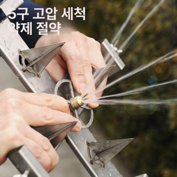 프리미엄 농업용 자동 농약 병 세척기 업소용 휴대용 단일 더블 타워 플레이트 세트 전기 스프레이어 연결 더블 타워 플레이트 세트 전기 스프레이어 - 상세 이미지 4