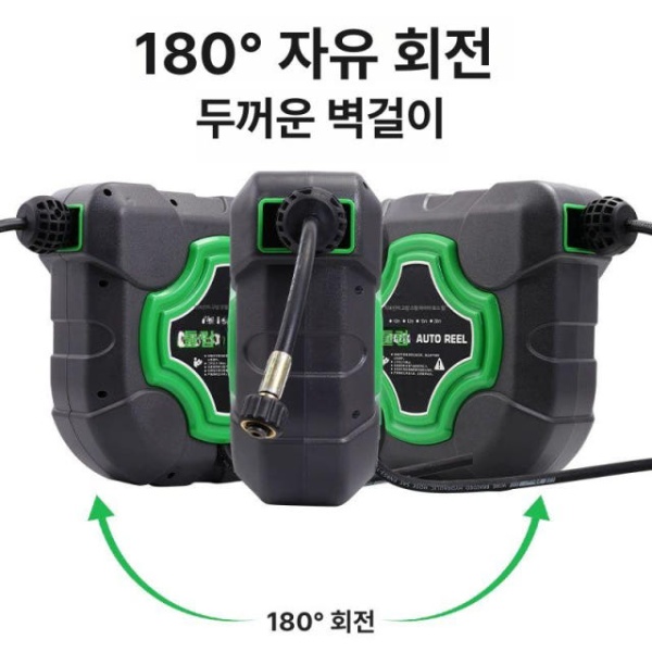 최강 세차 자동 호스릴 고압호스릴 세차기 전용 고압호스 세차기호스 호스연결 호스커넥터 물호스 10m 10m - 상세 이미지 2