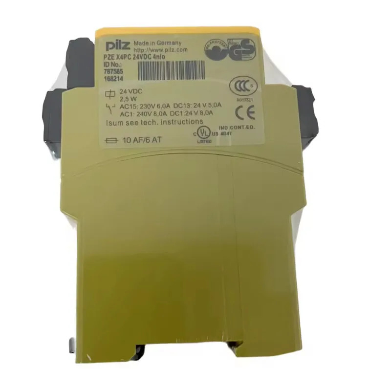 Pilz 787585 안전 릴레이 보안 모듈 PZE X4P C 24VDC 4n/o 신