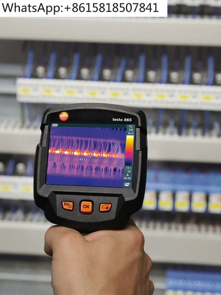 TESTO 865/869/868/872 적외선 열화상 카메라 수관 누출 감지기