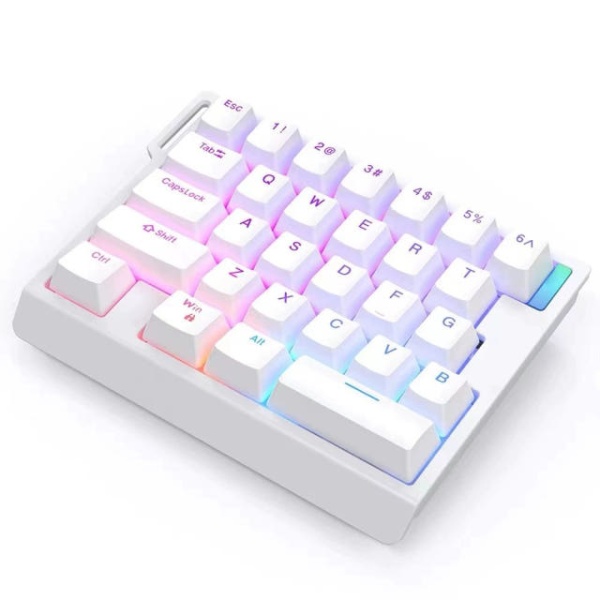 프리미엄 ZUOYA 8K HE30 무선 블루투스 RGB 기계식 게이밍 백라이트 고속 블랙 HE30 블랙 - 상세 이미지 5