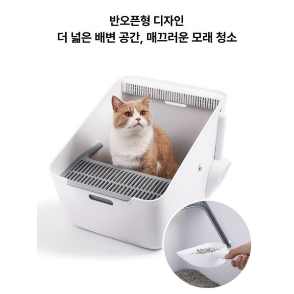 프리미엄 벽타워 화장실 정화기 숨숨집 청소가 높은 고양이 놀이터 필터 1박스 2개 - 상세 이미지 3
