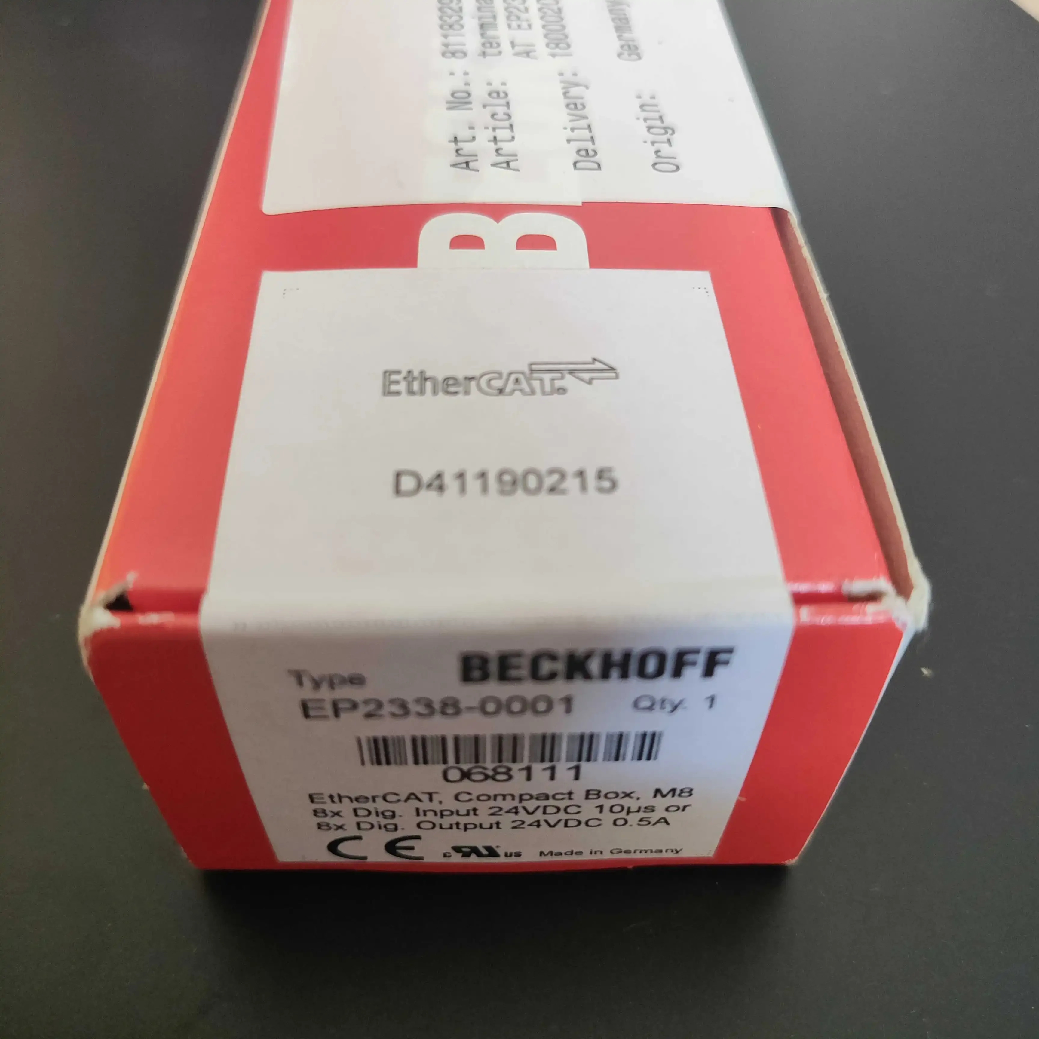 2025.4 BECKHOFF 모듈 EP2338-0001