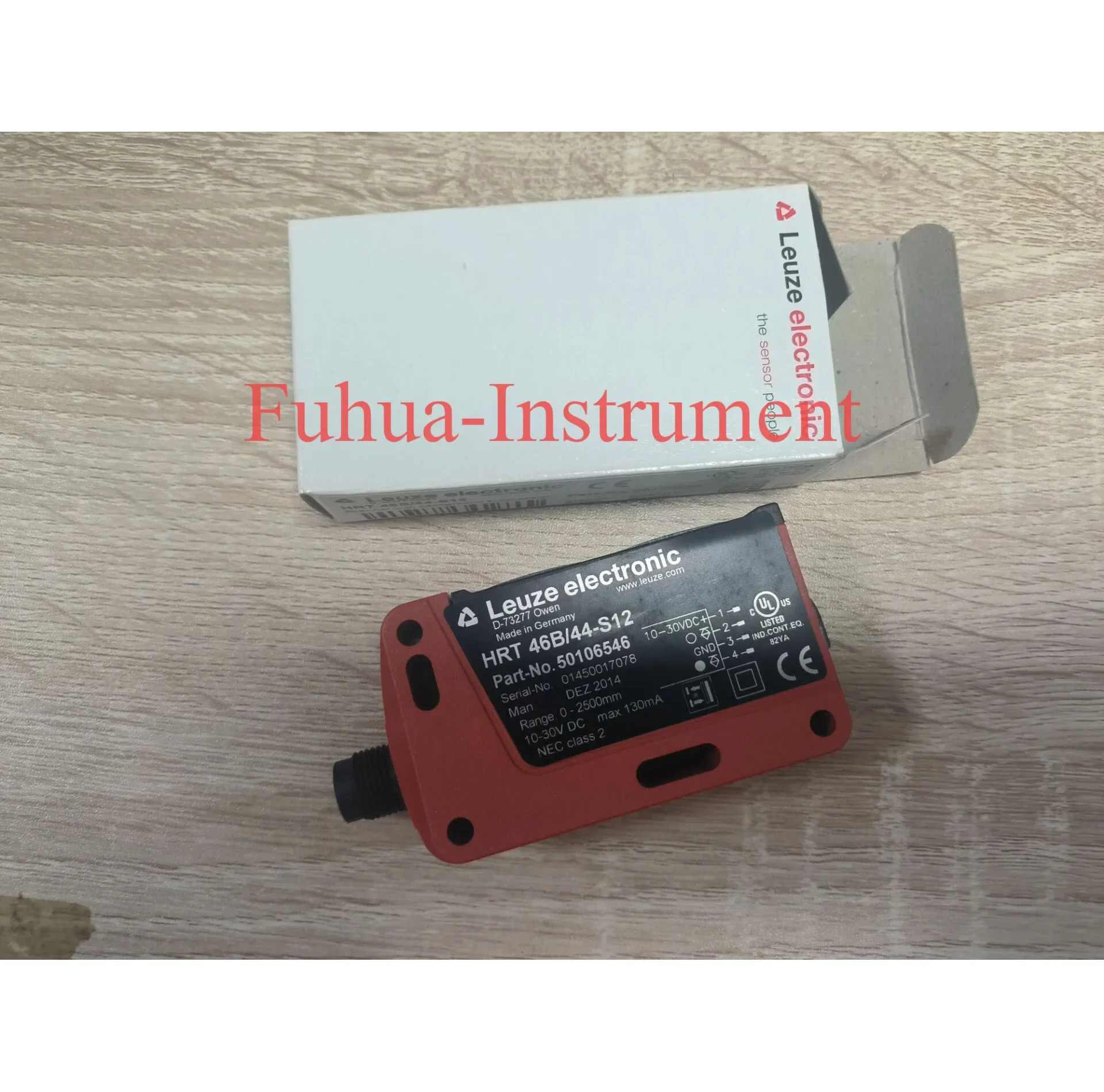 Leuze 전HRT 46B/44-S12 광전센서 범위0-2500mm 10-30V 130MA