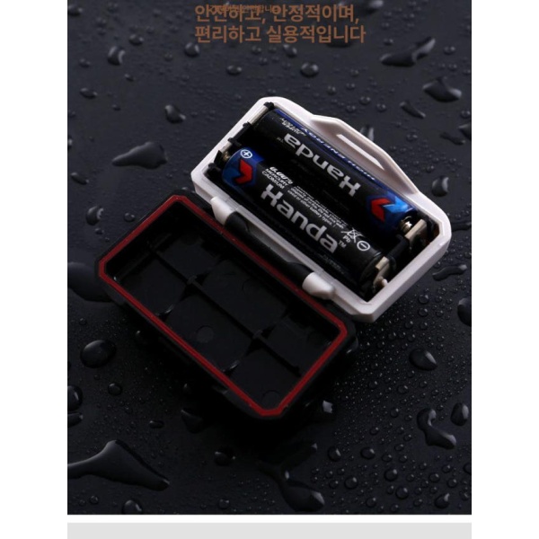 최강 야간 낚시 헤드램프 LED 휴대용 초경량 센서 작업용 낚시용 조명 8725 3개 건전지 화이트 센서 헤드램프 8725 3개 건전지 화이 - 상세 이미지 3