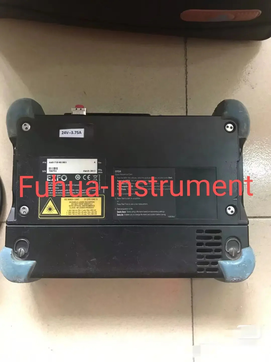 EXFO MAX-700 MAX-710B 1310-1550NM OTDR 테스터/