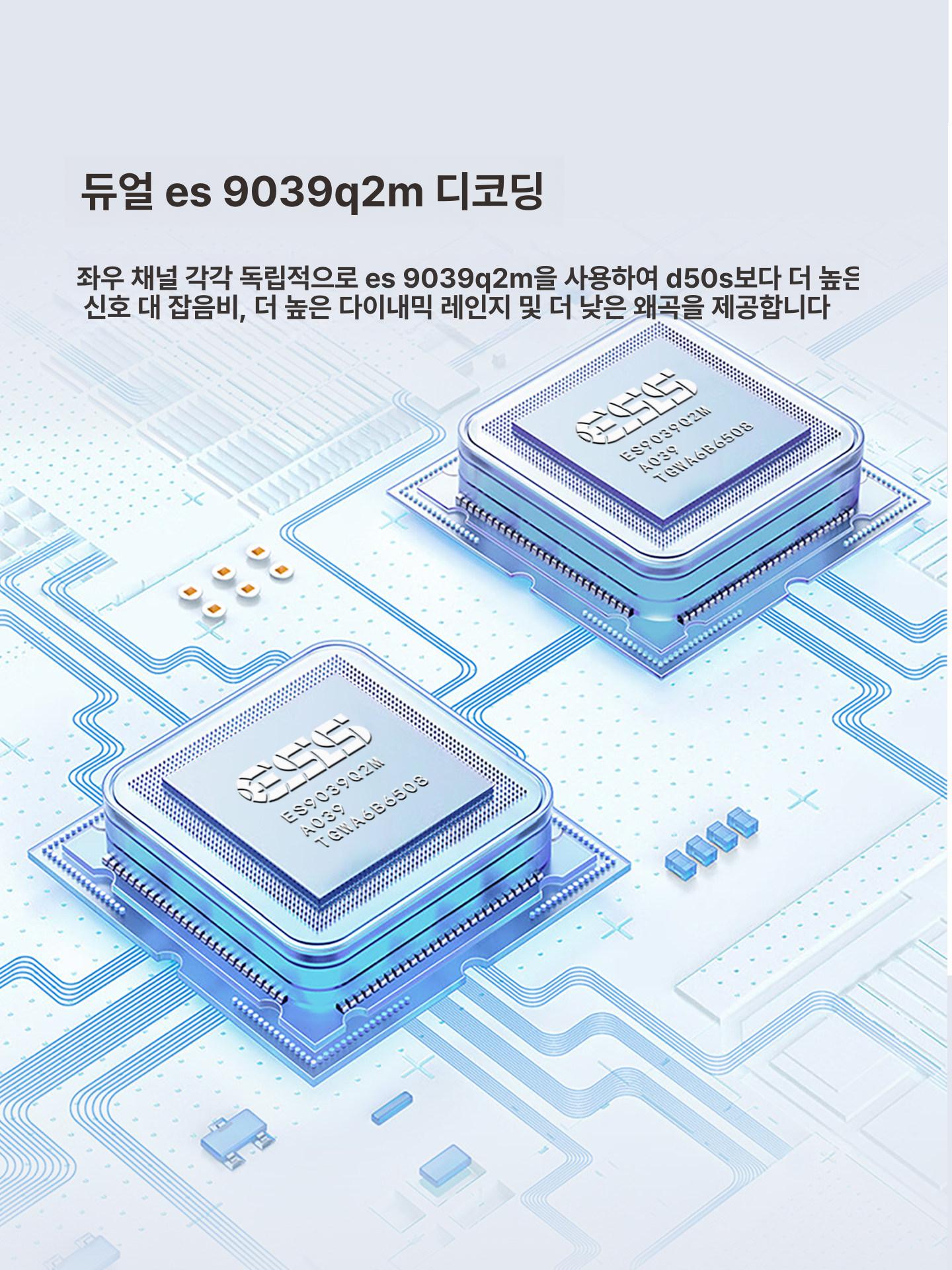 데스크탑 HIFI 오디오 디코더 ES9039Q2M PEQ 조절 블랙 - 상세 이미지 3
