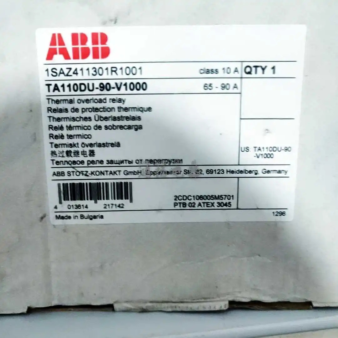 ABB TA110DU-90-V1000 65-90A