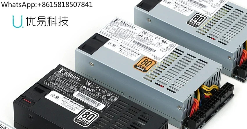Yiheng Flex 소형 1U 7660B 300-600W 모듈형 전원공급장치 ITXDIY NAS