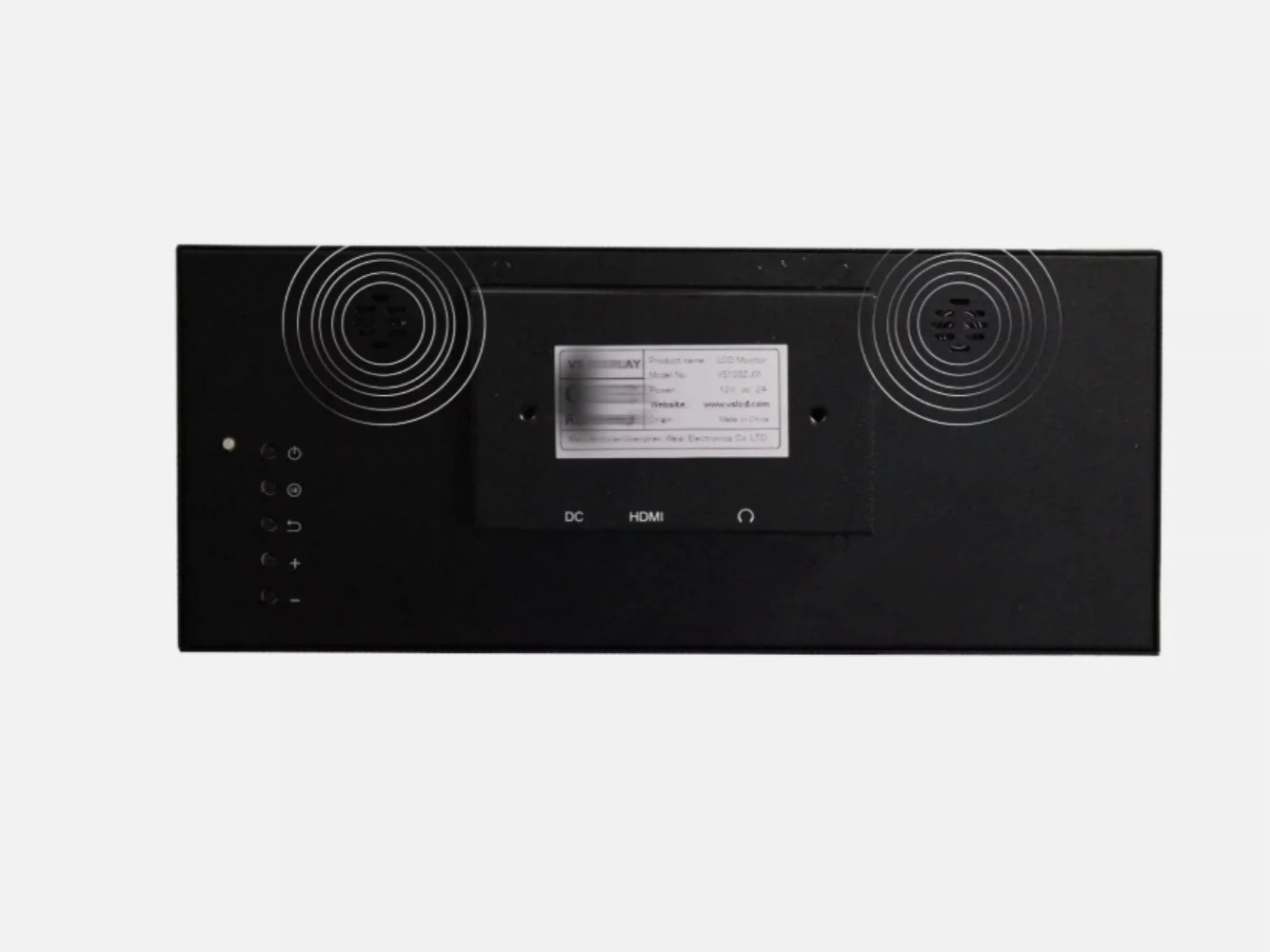10.3인치 LCD 모니터 1920x720 IPS 디스플레이 화면 HDMI 입력 금속 케이스