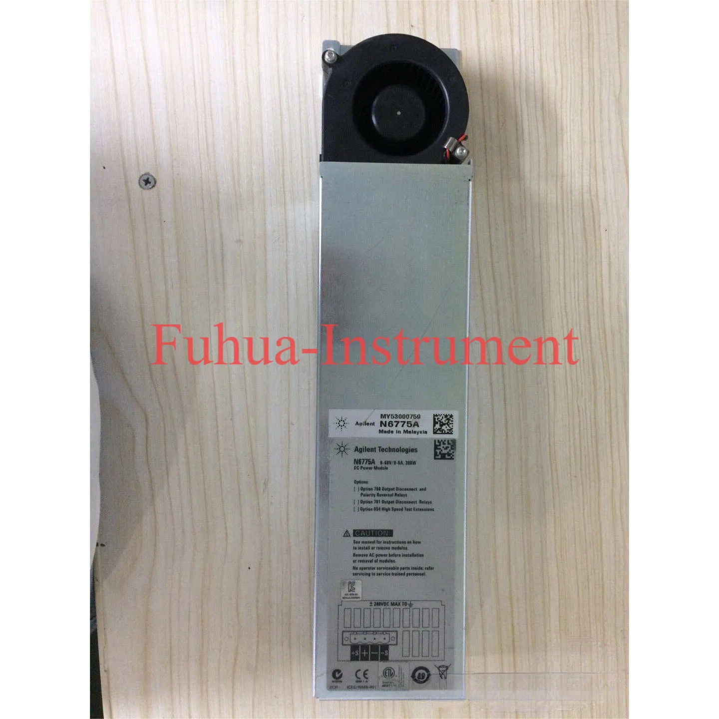 Agilen Technologies N6775A DC 전원 모듈 0-60V/0-5A 300W