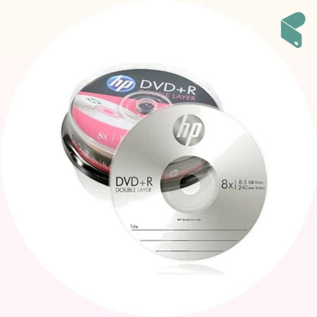 HP DVD R DL 8x 8.5GB 240min 공CD 디스크 20개입 제이엘생활