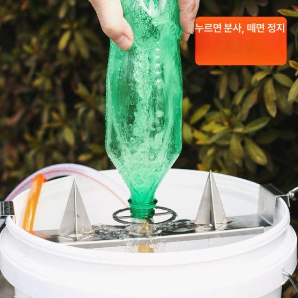 프리미엄 농업용 자동 농약 병 세척기 업소용 휴대용 단일 더블 타워 플레이트 세트 전기 스프레이어 연결 더블 타워 플레이트 세트 전기 스프레이어 - 상세 이미지 3